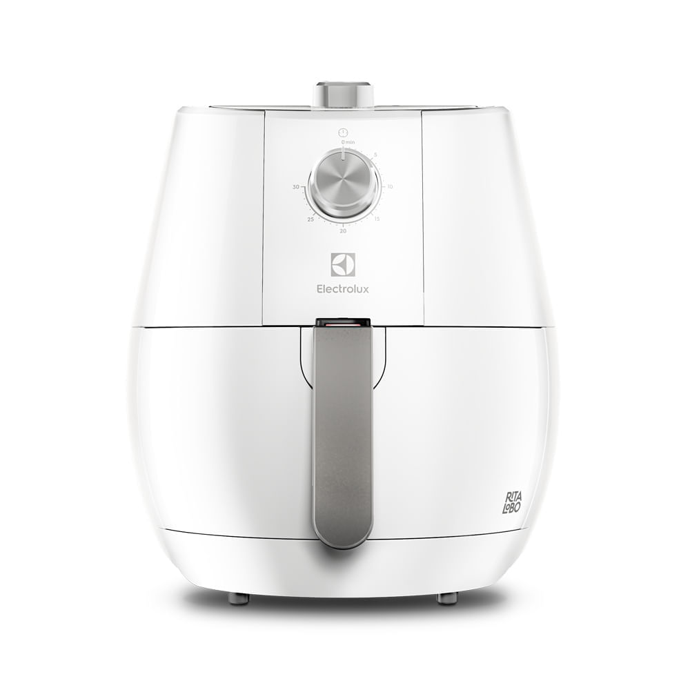 Air Fryer Electrolux 3,2l Branca Efficient 1400w Por Rita Lobo (eaf11) 127v