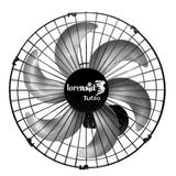 Ventilador de Parede Tufão 50cm Loren Sid Preto Bivolt