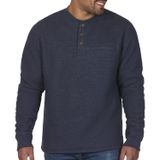 Camisa Coleman De Manga Comprida Forrada Sherpa Waffle Henley Masculina