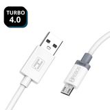 Cabo Turbo Carregador Usb Para Xiaomi Redmi 4 4x 5 6 7 7a 9c