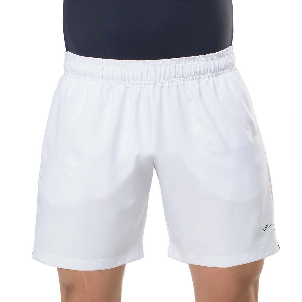 Short Bermuda Masculina Elite Futebol Esporte 1050 Branco Eg4