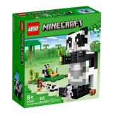 Lego Minecraft Refúgio Do Panda - Casa E Personagens