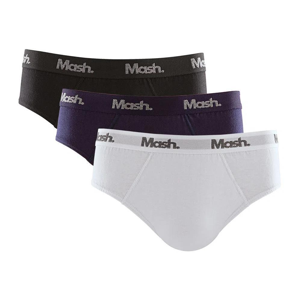 Cueca Boxer Cotton Especial Fim De Ano  Mash Preto 02 P