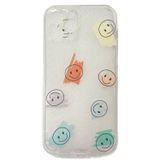 Capa Para Iphone 12 Pro Max Smile Design Tpu Transparente