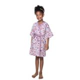 Roupao Aveludado Infantil Quimono Estampado Pet Love M