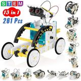 13-em-1 Educação Solar Robot Kit Brinquedos -diy Ciência Da Construção