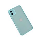 Capa De Silicone Matte Premium Para Iphone 11 Celeste