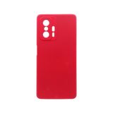 Capa De Silicone Macio Para Xiaomi 11t/11t Pro - Vermelha