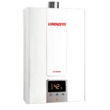 Aquecedor Água Gás 15l Digital Lz-1600d Gn Branco Lorenzetti