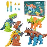 Desmonte Brinquedos De Dinossauro Para Meninos Que Constroem O Conjunto De Brinquedos Stem Lear