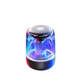 Alto-falante Bluetooth Genérico Mini Portable Com Luzes Led Pretas