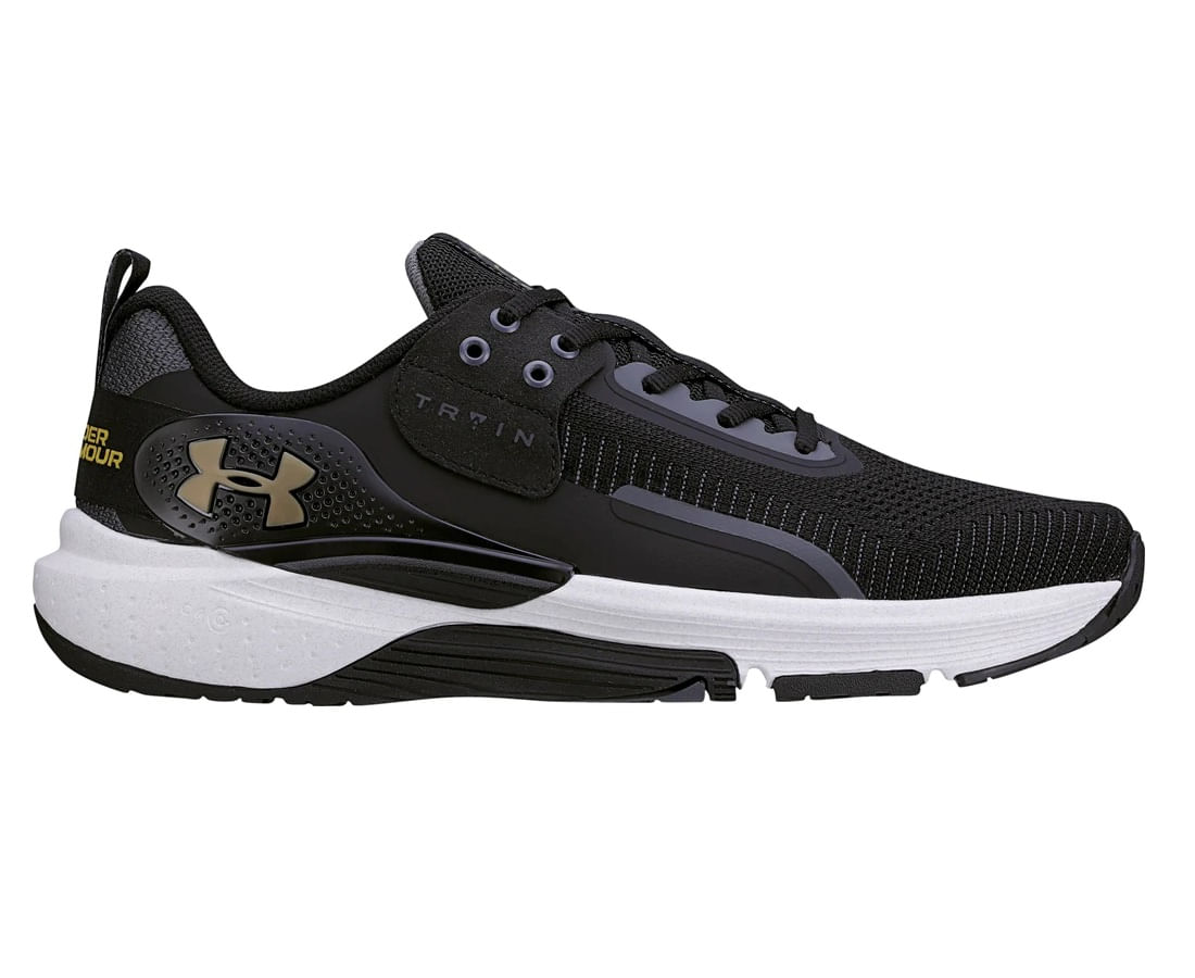 Tênis Under Armour Tribase Lift - Unissex - Bkpgra - Preto/branco/cinza