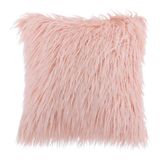 Capa De Almofada Para Cabelos Longos Pink Stick 45x45cm
