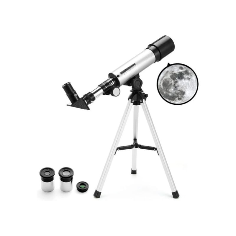 Telescópio Monocular F300 X 70mm Para Crianças E Adultos