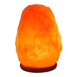 Lâmpada De Sal Himalayan Stone De 2-3 Kg Com Base De Madeira E Lâmpada