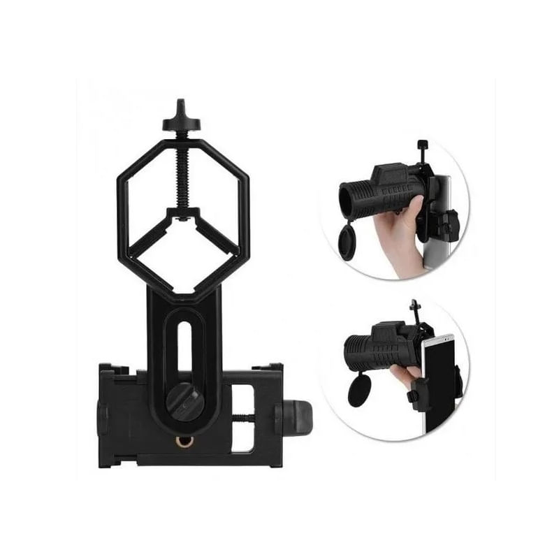 Adaptador De Montagem De Telescópio Monocular Para Telefone Celular