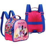 Lancheira Minnie Mouse Bolsa Térmica Infantil - 19x21x10cm