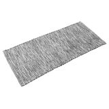 Tapete Multiuso Jacquard Eco 50cm X 120cm Preto Kapazi