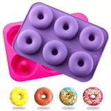 Molde De Silicone Para Pastelaria De Donuts