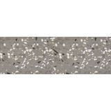 Tapete Antiderrapante Tropical Em Rolo 65cm X 15m Terrazzo Cinza Kapazi