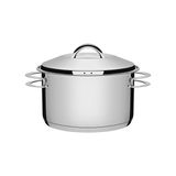 Caçarola Tramontina Solar Funda Em Aço Inox Fundo Triplo Com Tampa E Alças 24 Cm 6,1 L Tramontina
