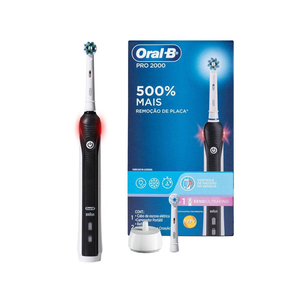 Escova De Dente Elétrica Recarregável Oral-b