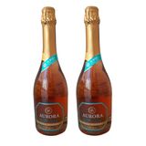 Kit Espumante Aurora Rosé Zero Álcool 750ml 2 Unidades