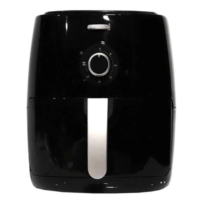 Fritadeira Air Fryer 5l 1350w Sem Óleo Com Proteção Contra Superaquecimento - Preta