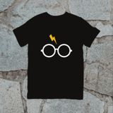Moletom Harry Potter Scar Lenses De Manga Curta 100% Algodão