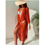 Vestido Lace Beach Outlet Long Para Mulheres