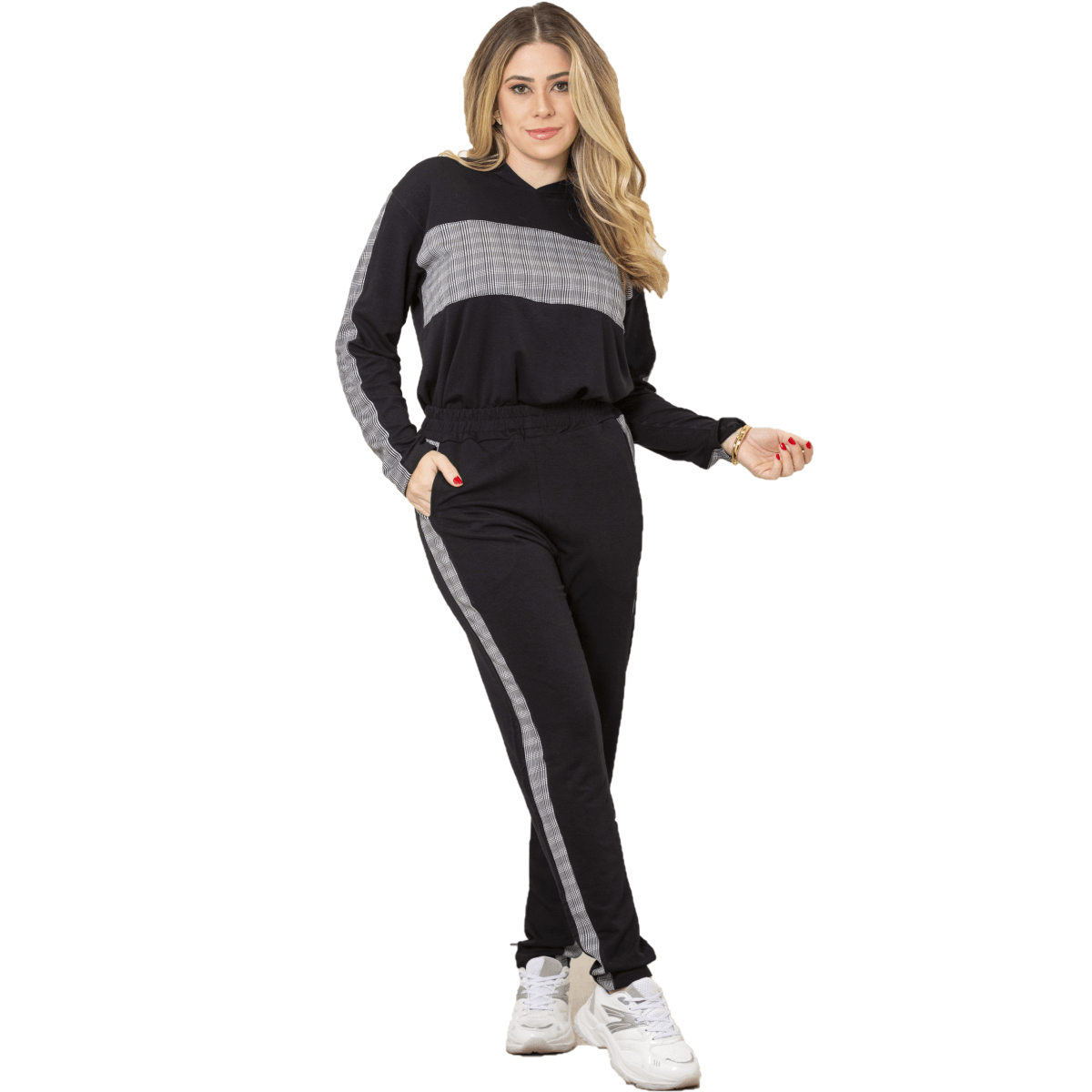 Conjunto Moletinho Com Capuz J Willas Elle