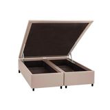 Cama Box Baú Queen Universal Courano Clean (158x198x35) - Costa Rica