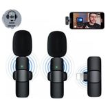 Microfone Duplo Lavalier Para Ios, Iphone, Ipad
