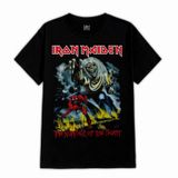 Camiseta Dtf Iron Maiden 23 Masculina De Manga Curta Unissex