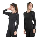 Camiseta Feminina De Primeira Camada De Fibra De Algodão Natural
