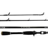 Vara Pesca Carretilha Lumis Viper Casting Carbono Im7 1,73m 8-20lbs Inteiriça