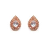 Aros De Festa Em Fantasia Com Strass Para Roupa De Festa