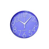 Relógio De Parede Mora 25cm Redondo Decorativo Mural Silencioso