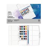 Estojo Aquarela Winsor &amp; Newton Cotman Paiting Plus 25 Peças