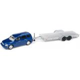 Miniatura Chevy Hhr 1/64 Com Trailer Johnny Lightning