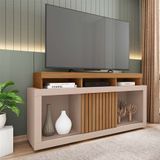 Rack Barcelona Buriti E Fendi 136 Cm