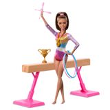 Barbie I Can Be Ginasta Morena - Mattel