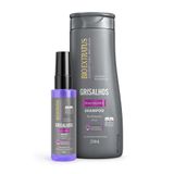 Kit Desamarelador Bio Extratus Grisalhos Shampoo E Sérum