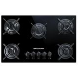 Cooktop Brastemp Ative 5 Bocas Acendimento Super Automático Preto Bdd75ae - Bivolt