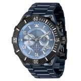 Invicta Aviator 40516 Relogio Masculino Analogico De Quartzo 50mm, Invicta Aviator 40516, Azul