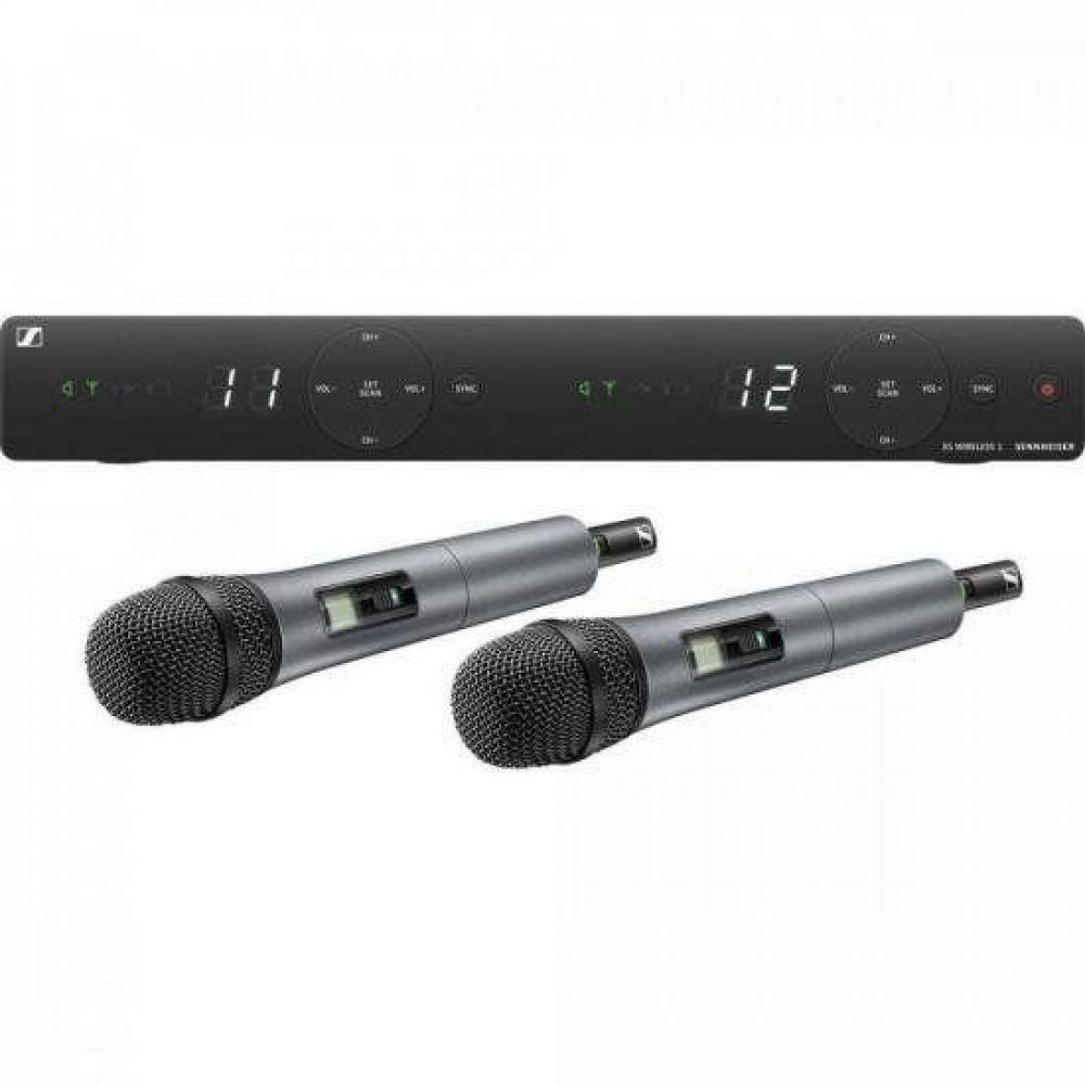 Microfone Sennheiser Duplo sem Fio Xsw1825du