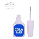 Cola Pincel p/  Tips Unhas Gel Acrigel Porcela Postiça