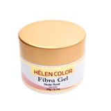 Gel Helen Color Nude Rose Fibra Gel Construtor de O Topp