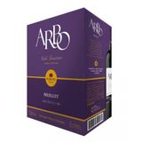 Vinho Arbo Jota Pe Tinto Seco Merlot Bag-in-box 3L