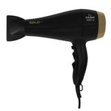 Secador De Cabelo Gama Gold Ion Com 02 Velocidades E 2200w Preto - Secgoldion